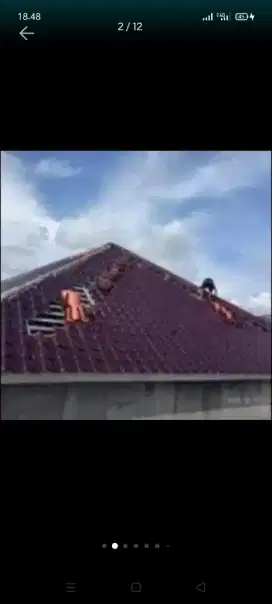 atap bocor kanopi atap bajarigan terpasang dll