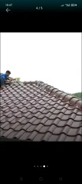 atap bocor kanopi atap bajarigan terpasang dll