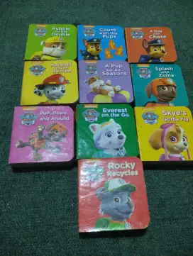 Set Paw Patrol- mini book hard cover