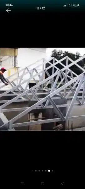 atap bocor kanopi atap bajarigan terpasang dlk