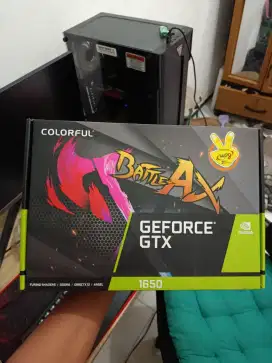 Dijual santai GTX 1650 colorful gddr6 sangat mulus