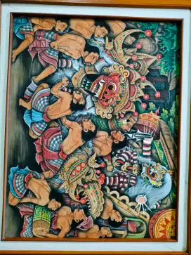 Lukisan Leak Bali