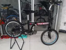 Sepeda lipat uk 16 bekas