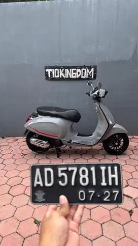 Vespa matic s iget abs plat AD asli