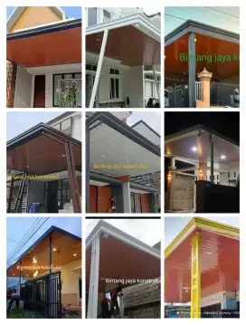 Kanopi teras mewah