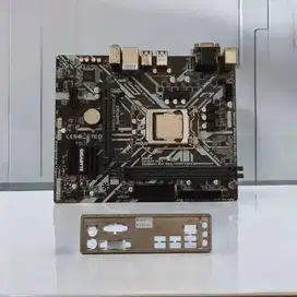 Paketan motherboard gigabyte B360M + processor i5 gen 8