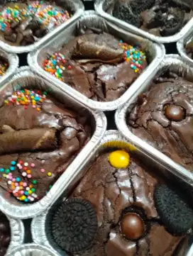 Fudgy Brownies Cup