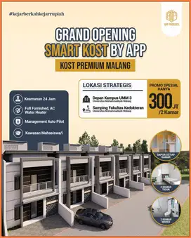 Penuhi Impian Anda Untuk Memiliki Rumah Kost di Area Kampus Malang