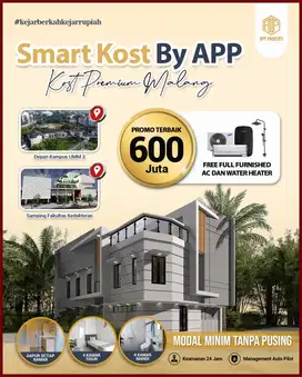 Tinggal Jalan Kaki ke Kampus! Kost Eksklusif Lokasi Premium