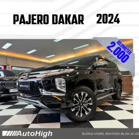 DP10% [Km2.000] Pajero Sport Dakar 2024 Black Reg 2023 #AUTOHIGH