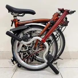 BROMPTON M6L FLAME LACQUER 2019 - ISTIMEWA