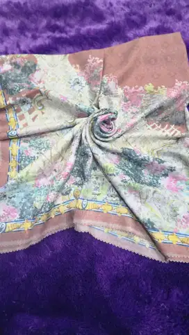Preloved Button Scarf