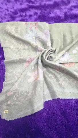 Preloved Button Scarf