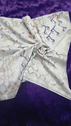 Preloved Button Scarf