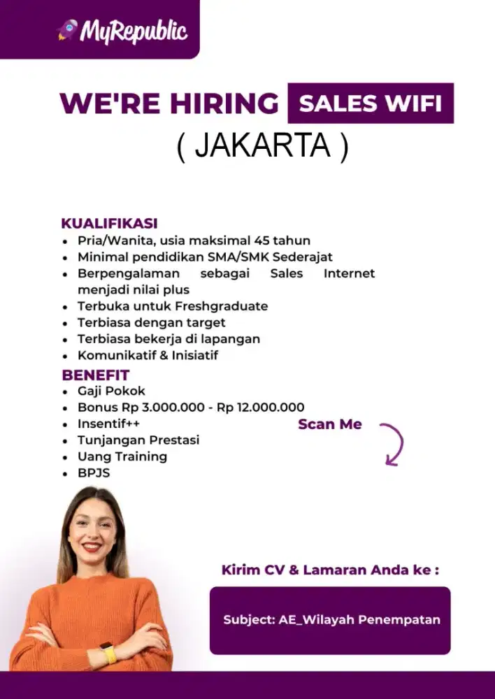 Lowongan Sales Executive
