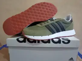 (BARU) Sepatu Adidas Lifestyle Run 60s Green size 42 Ori BNIB Resmi