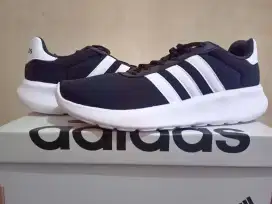 (NEW) Sepatu Adidas Lite Racer 3 Black size 40,5 insole 25,5 Ori BNIB