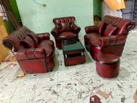 Sofa jaguar Inul 221+stol  murah