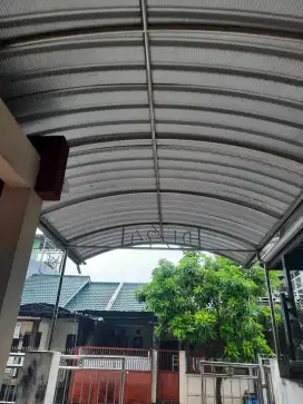 Atap kanopi lengkung