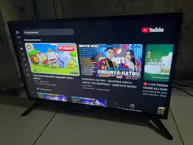 Tv ked 32in merk lg smart digital normal mal siap pakai
