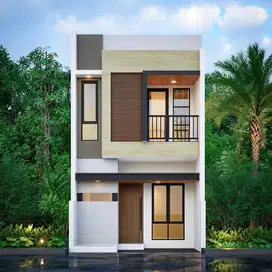 Rumah Murah 2 Lantai Smart Home, dekat Aeon mall Stasiun Tanjung Barat