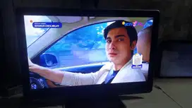 Tv led 40in merk sharp analog normal mal