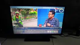 Tv led 29in merk changhong normal analog