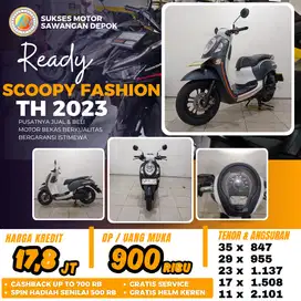 PROMO CASH KREDIT HONDA NEW SCOOPY FASHION TH 2023 UNIT ISTIMEWA