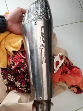 Knalpot/silencer CLD shark long ori