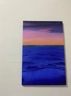 Sea by the sunset