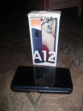SAMSUNG A12 . RAM 6 INTERNAL 128 +CASSING