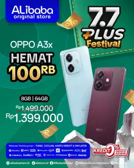 PROMO CASHBACK OPPO A3X