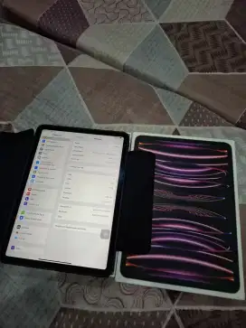 Ipad pro m2 11 inc Gen 4 256 gb fullset ori like new muluss