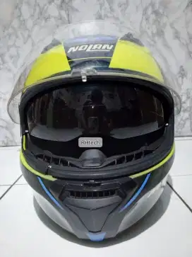 Helm Nolan N87 (gratis tas Nolan) ori Italy - Double Visor