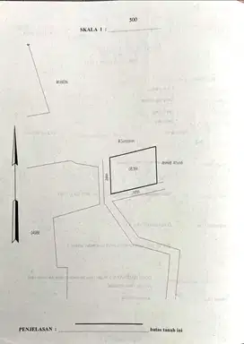 TANAH DKT KAMPUS ITERA BELAKANG REDDORS HNYA 100M DARI JALUR 2 DIJUAL