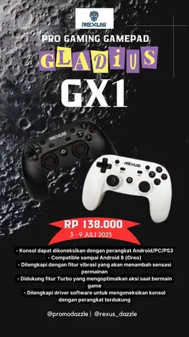 Joystick rexus gladius Gx1