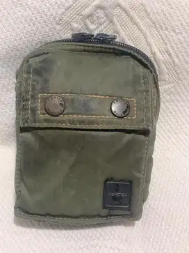 PORTER INTERNATIONAL & Co Tanker Pouch In Sage Green - ORI