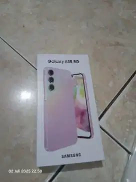 Di jual samsung A35 5G,baru buka dus nya nego