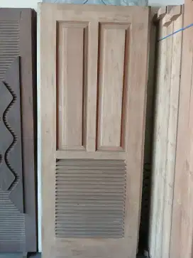 Pintu panel + krapyak