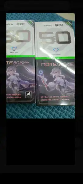 Infinix note 50S 5G 8/256 layar lengkung