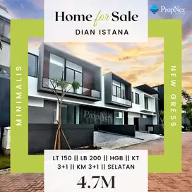 NEW GRESS RUMAH DIAN ISTANA CLUSTER TERDEPAN