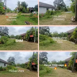 Dijual tanah di Trawas Mojokerto, cocok untuk kos kos an