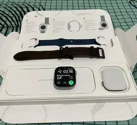 Apple Watch Series 10 46 mm Silver Denim Fullset + Bonus