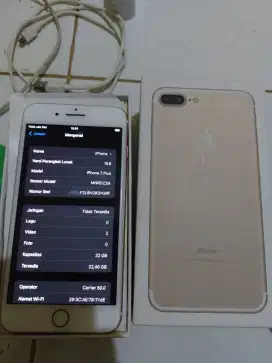 Iphone 7 plus 32gb inter

Fullset

Hb :100%

Minus jaringan ke blok