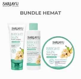 Sariayu Bright Skin Facial Foam + Body Scrub