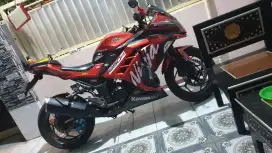 Ninja fi 250 2014 mulus lengkap