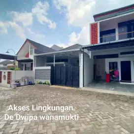 Rumah baru dua lantai modern samping RSUD wongso negoro sambiroto