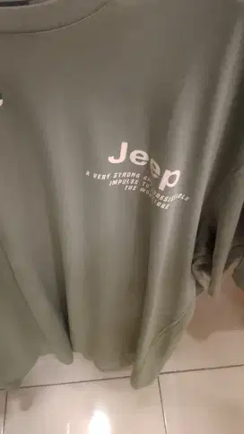 Kaos jeep jumbo size 3xl-4xl bahan katun full