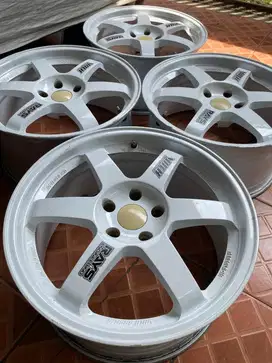 Velg TE37 R18 5x114 Innova Alphard Crv Camry Civic Rush Hrv zenix Acor