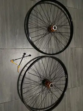 Wheelset 26 rims united 36 hole